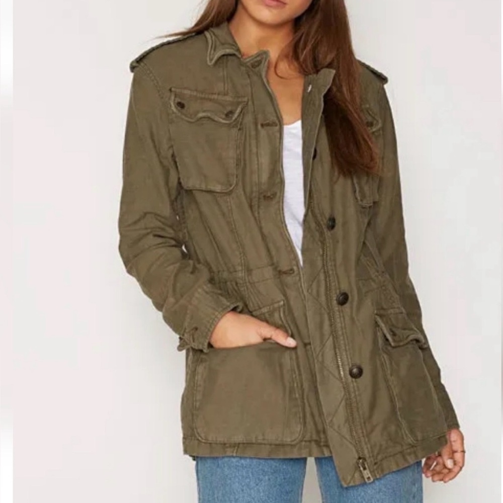 Free People Not Your Brothers surplus jacket, medium